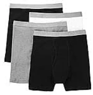 Stafford 4 Pack Boxer Briefs 100% Cotton