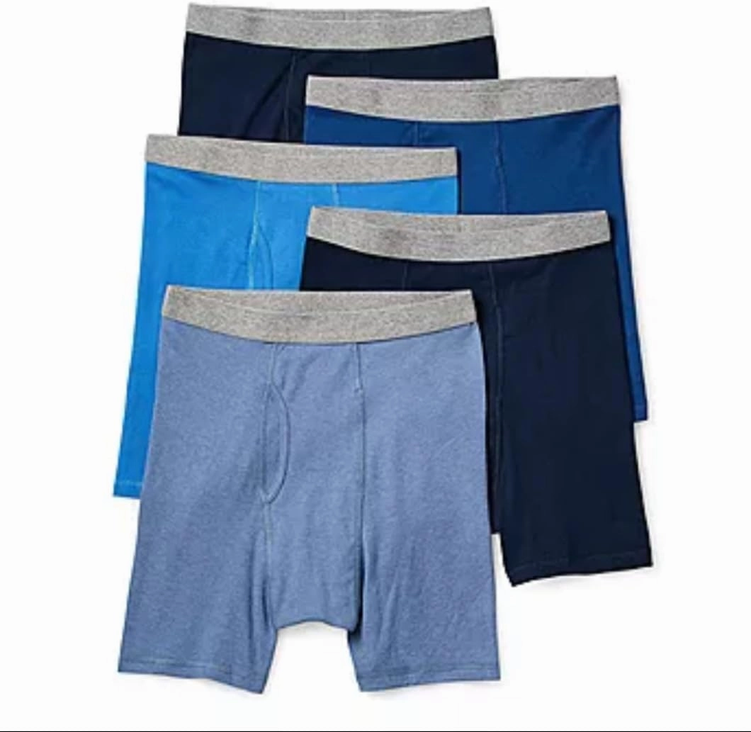 Stafford 4 Pack Boxer Briefs 100% Cotton