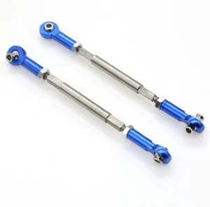 Stainless Steel Adjustable Front Steering Pull Rod Linkage RC Parts for TRAXXAS 1/7 Unlimited Desert Racer UDR RC Car