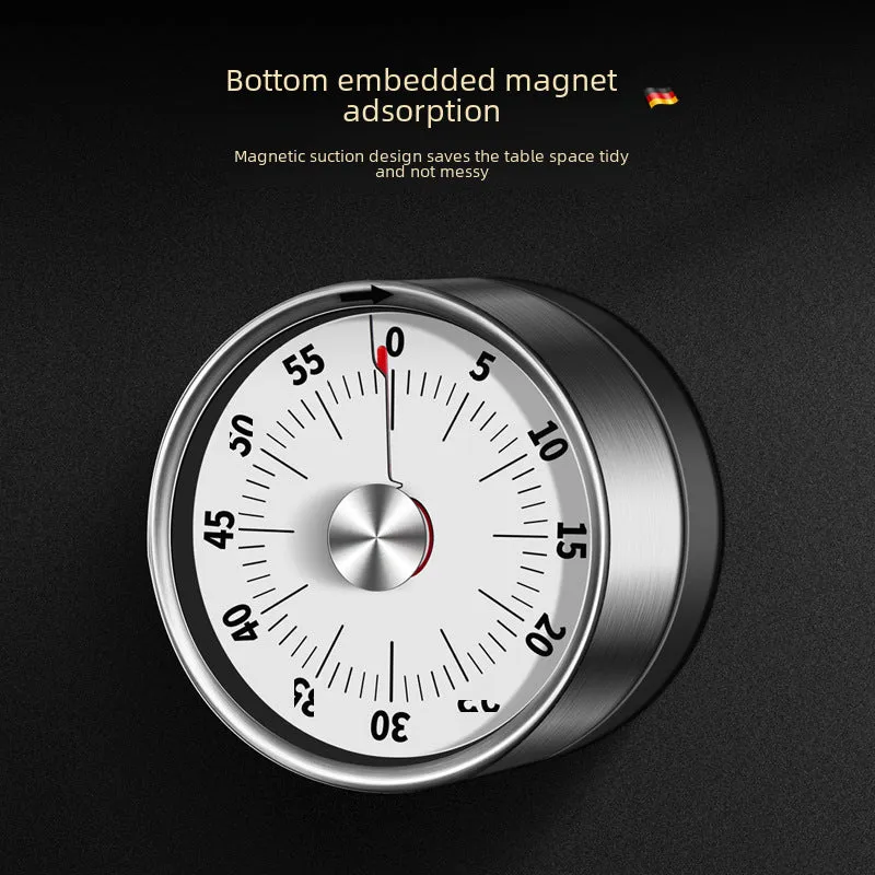 Stainless Steel Magnetic Kitchen Timer