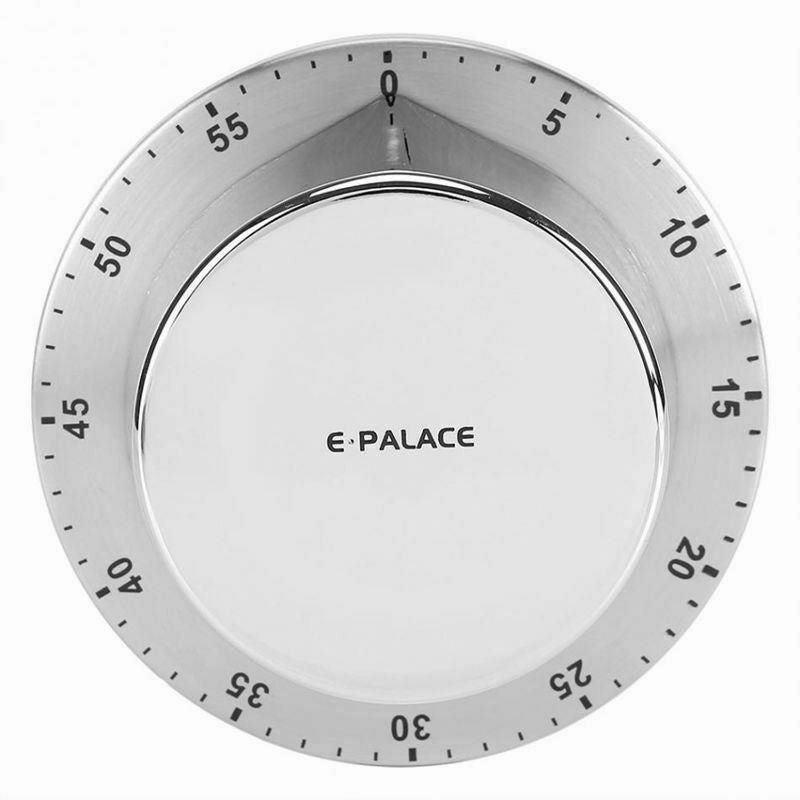 Stainless Steel Kitchen Timer With Magnetic Base Manual