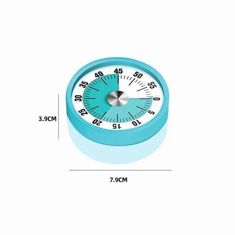 Stainless Steel Magnetic Mechanical Timer - Kitchen Cooking Timer