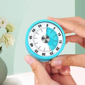 Stainless Steel Magnetic Mechanical Timer - Kitchen Cooking Timer