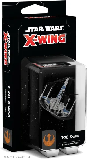 Star Wars X-Wing 2nd Edition Miniatures Game T-70 X-Wing EXPANSION PACK - Equip Resistance Heroes! Strategy Game for Kids & Adults, Ages 14 , 2 Players, 30-45 Min Playtime, Made by Atomic Mass Games