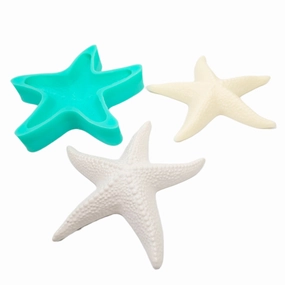 Starfish mold home DIY home décor, concreate starfish silicone mold, candle starfish mold NS032