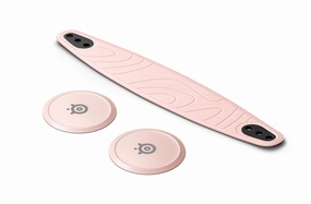 SteelSeries Nova Booster Pack -Gaming Headset Accessory - Nylon Headband - Customize with Unique Speaker Plates - Rose Quartz