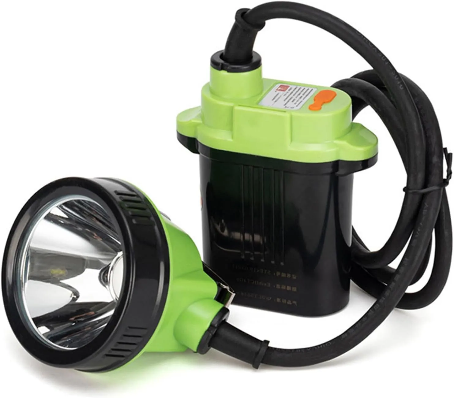 Superbright Safety Mining Light, KL5LM LED Mining Headlamp Hard Hat Professional Explosion Proof Mining Cap Head Torch Waterproof Headlight