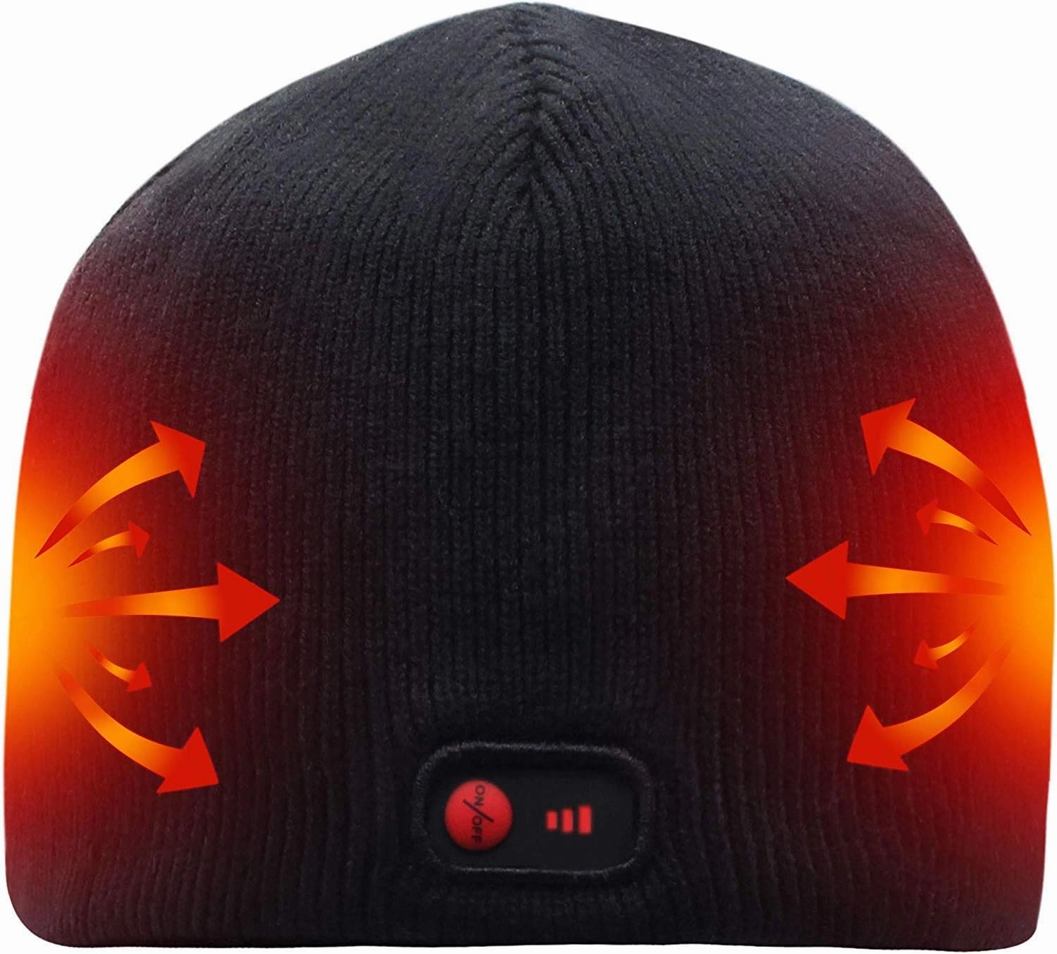 Svpro Battery Heated Beanie Hat - Rechargeable Warm Winter Cap