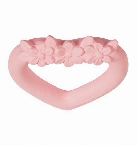 Sweetheart Teething Ring ~ Pink