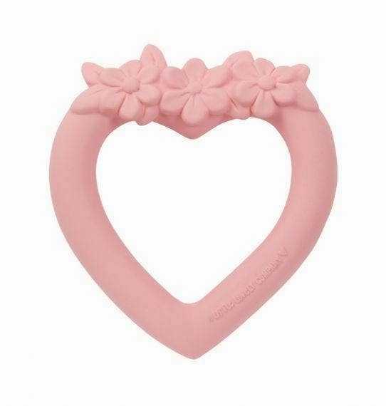 Sweetheart Teething Ring ~ Pink