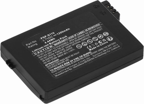 Synergy Digital Game Console Battery, Compatible with Sony PSP-3000 Replacement, (Li-ion, 3.7V, 1200mAh) Ultra High Capacity, Replacement for Sony PSP-S110 Battery