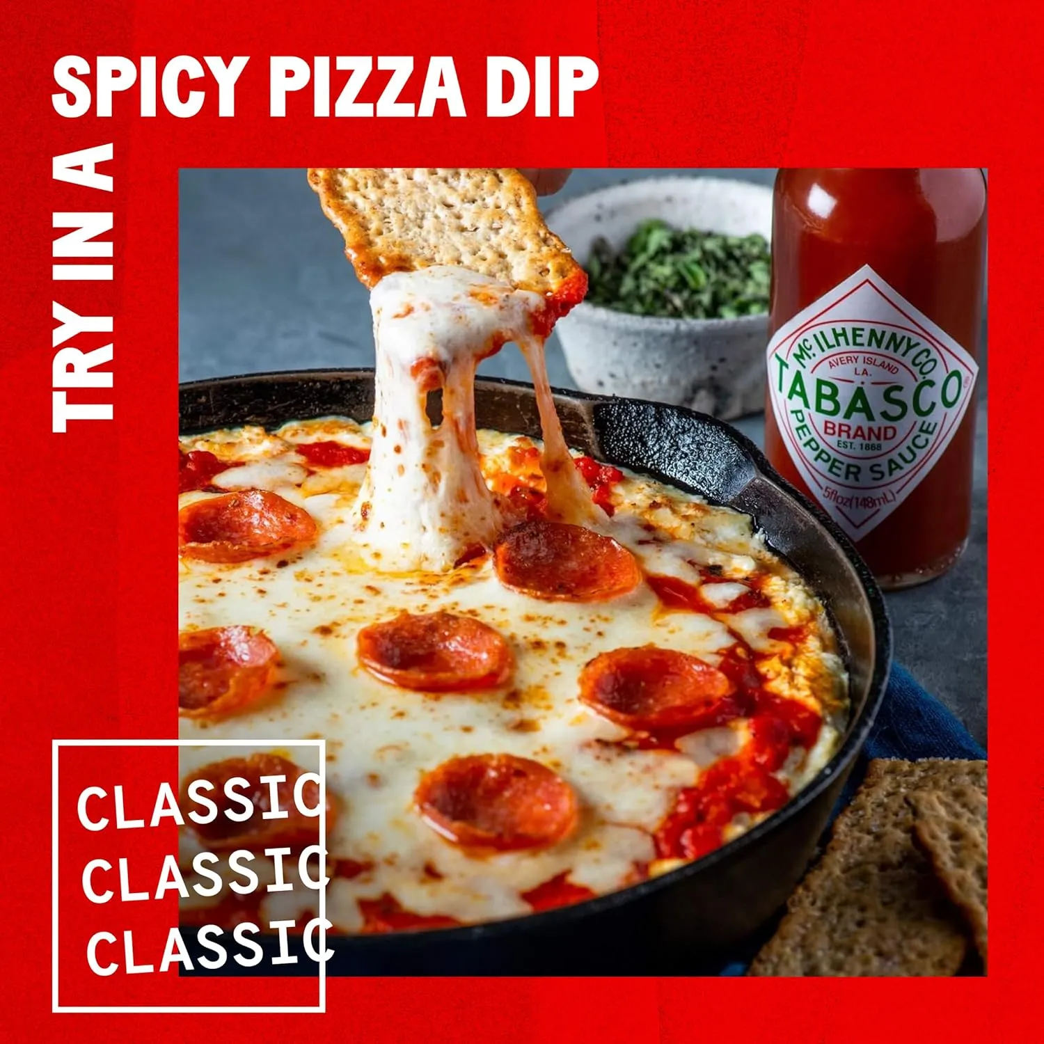 TABASCO Brand Original Red Pepper Sauce, Medium Hot Sauce, Mini Glass Bottles, Classic Flavor, Perfect for Travel & Gifts, Great for Dips, Tacos, Oysters & More, 1/8 Oz Mini Bottles (Pack of 144)