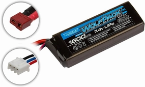 Team Associated Reedy Wolfpack LiPo 1600mAh 30C 7.4V ASC27331 Car Batteries & Accessories
