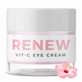 Teami Renew Eye Cream - Facial Skin Care Products - Under Eye Cream for Dark Circles and Puffiness Treatment for Women - Eye Cream Anti Aging Bags & Dark Circle Brightening with Niacinamide & Vit-C