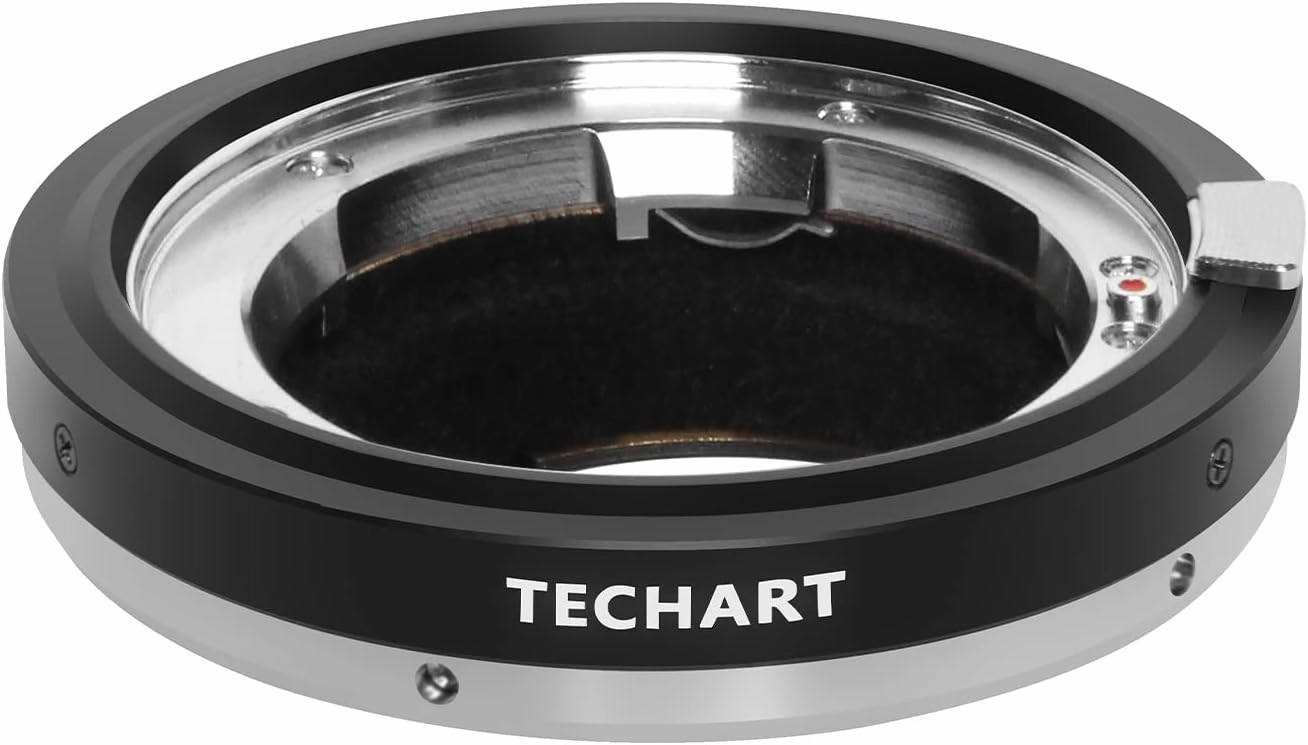 TECHART LM-EA9 Auto Focus Lens Adapter Built-in Drive Motor Compatible with Sony E-Mount Camera A9 A9II A7IV A7C A7RIV A7RIII A7II A7m2 A7m3 A7RII to Leica M/Zeiss M/Voigtlander M Mount Lens