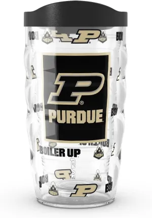 Tervis Purdue Boilermakers - Overtime Made in USA Double Walled Insulated Tumbler Travel Cup Keeps Drinks Cold & Hot, 10oz, Classic