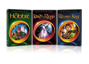 The Lord of the Rings Deluxe Edition/The Hobbit Deluxe Edition/The Return of the King Deluxe Edition/ (3-Pack/Giftset/DVD)