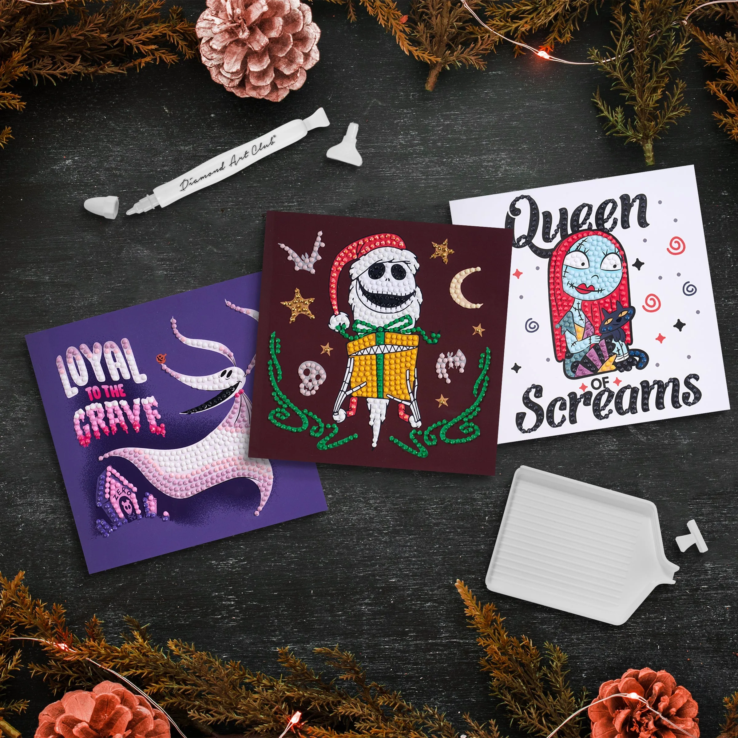 The Nightmare Before Christmas™ DIY Cards (Set of 3)