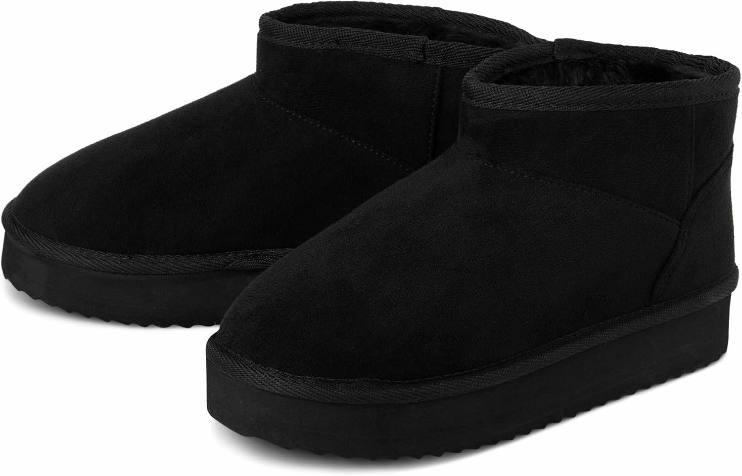 The Children's Place Girls' Mini Ankle Platform Boot, Faux-Fur Lined