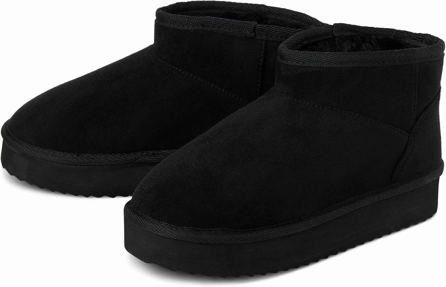 The Children's Place Girls' Mini Ankle Platform Boot, Faux-Fur Lined