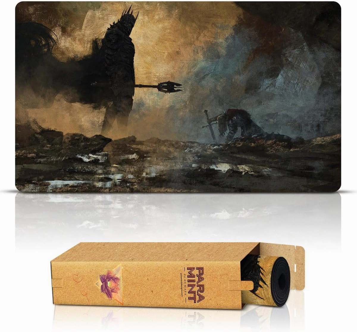 The Fate of Isildur (Stitched) - MTG Playmat by Anato Finnstark, LOTR Lord of The Rings - Compatible with Magic The Gathering Playmat - Play MTG, YuGiOh, TCG - Original Play Mat Designs