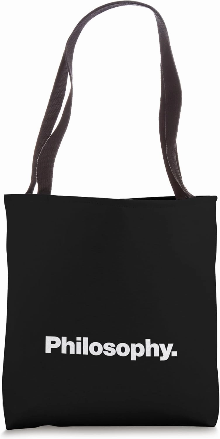 The word Philosophy | A design that says Philosophy Tote Bag