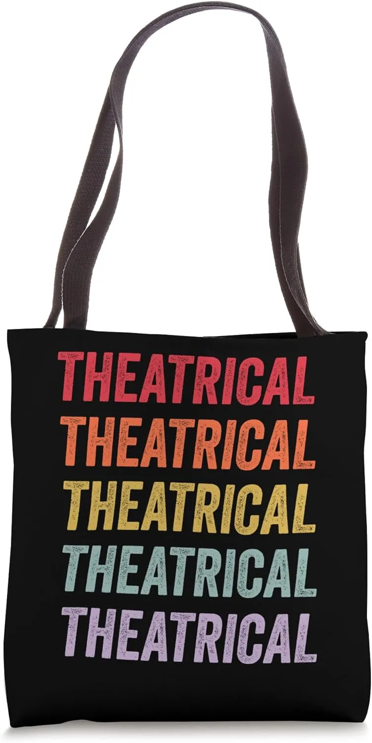Theatrical Tote Bag