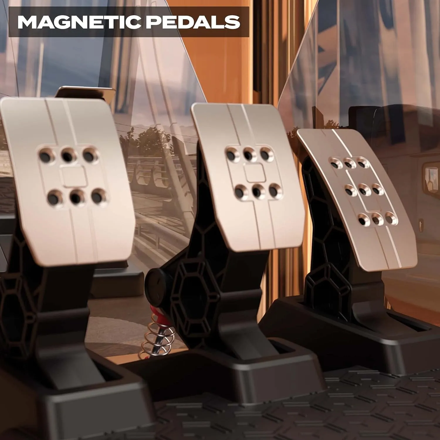 Thrustmaster T-3PM Pedals (compatible w/ PS5, PS5 Pro, PS4, XBOX Series X/S, One, PC)