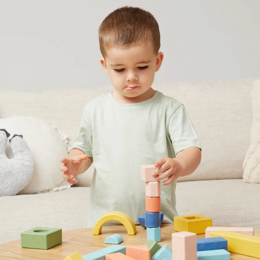 Tiger Tribe | Rattle & Stack Bio Blocks - Starter Pack 11pc