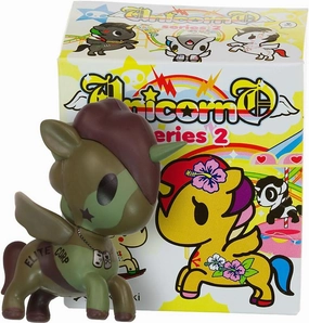 Tokidoki Sergeant Rumble: 6cm Unicorno Mini Vinyl Figure Series 2 (07559 / A), Small