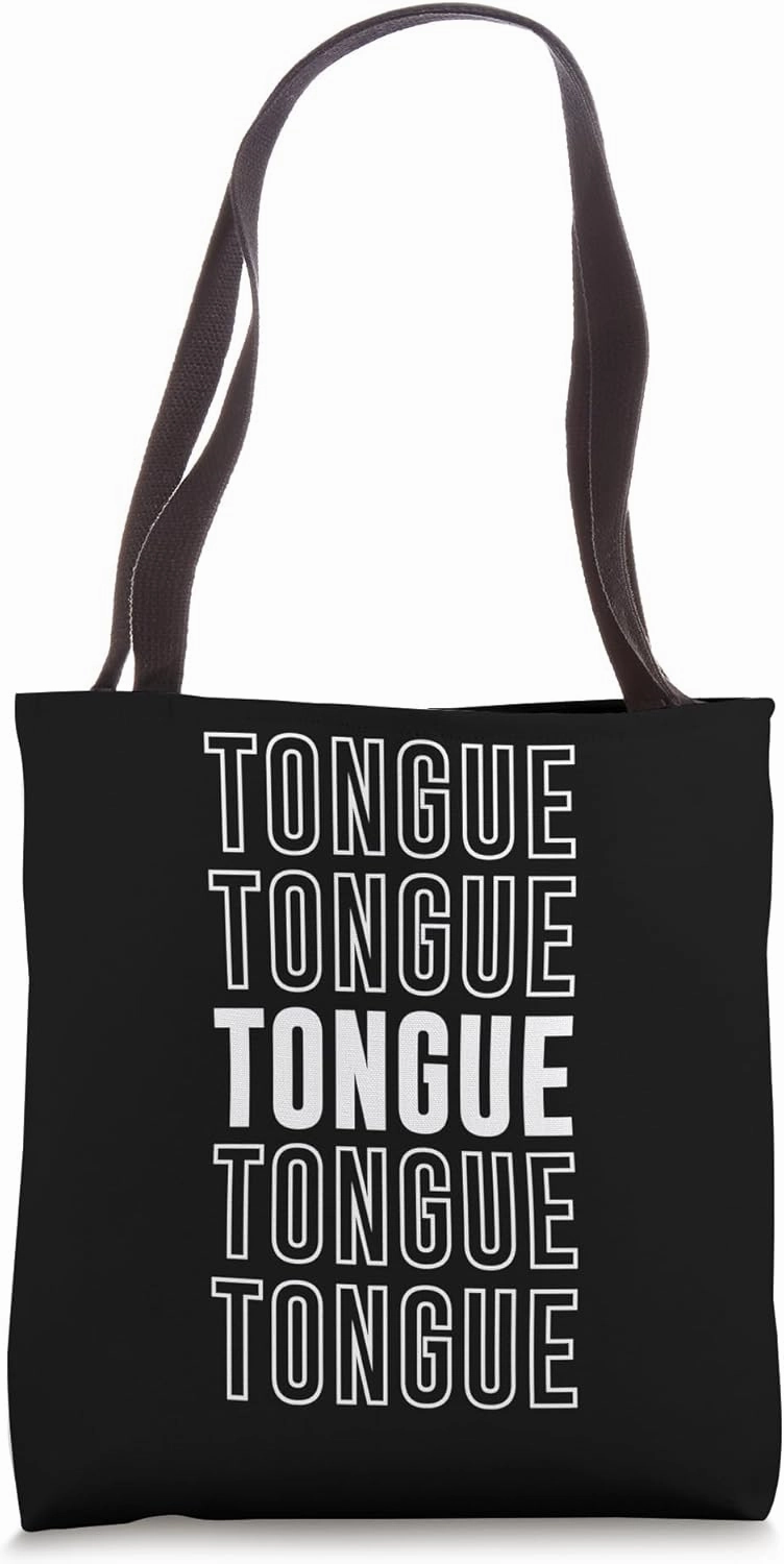 Tongue Tote Bag