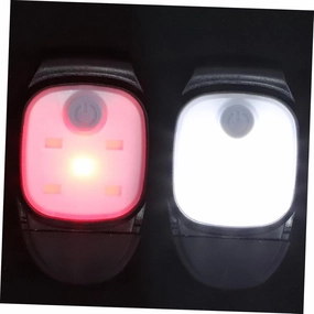 Totority Rechargeable Led Running Light Camping Light for Night Clip-on Work for Outdoor Activities