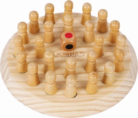 TOWO Wooden Memory Toys for Children - Family Board Games for Kids and Adults -Wooden Mind Games Educational Toys for 3 Years Old