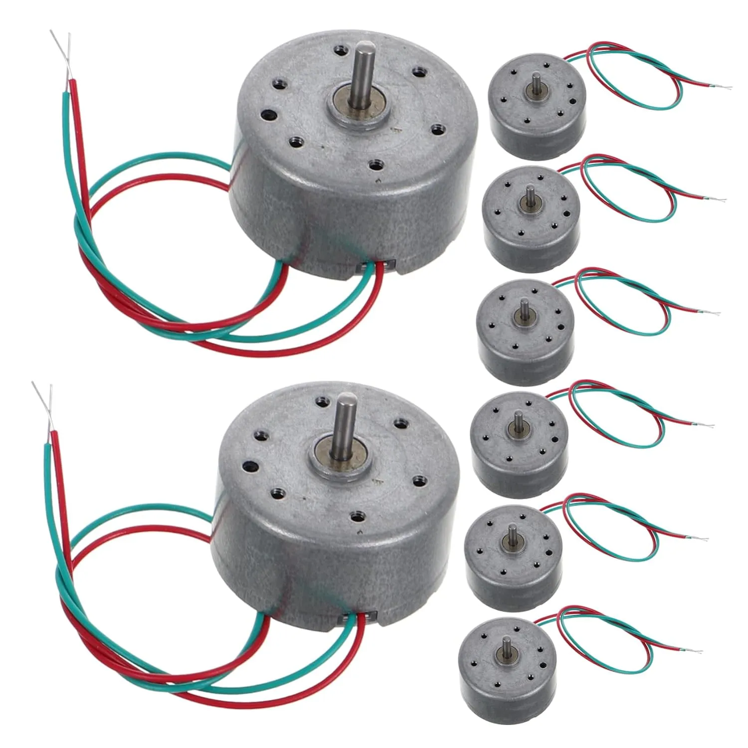 Toyvian 20pcs Solar Motor Kit for DIY Projects Car Motor Replacement for Model Airplanes Efficient Power Use Easy Installation for Science Projects