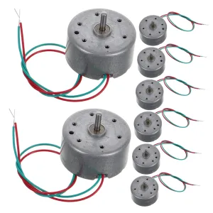 Toyvian 20pcs Solar Motor Kit for DIY Projects Car Motor Replacement for Model Airplanes Efficient Power Use Easy Installation for Science Projects