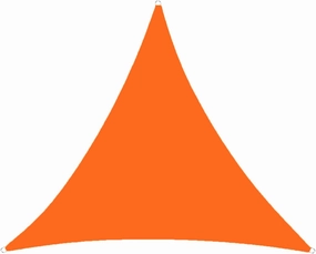 Triangular Sun Shade Sail, Waterproof Sunscreen Awning, Heavy Duty Shade Cloth for Patios, Lawn, Porch, Backyard, Pergola or Outdoor Activities (H 4x4x4m)