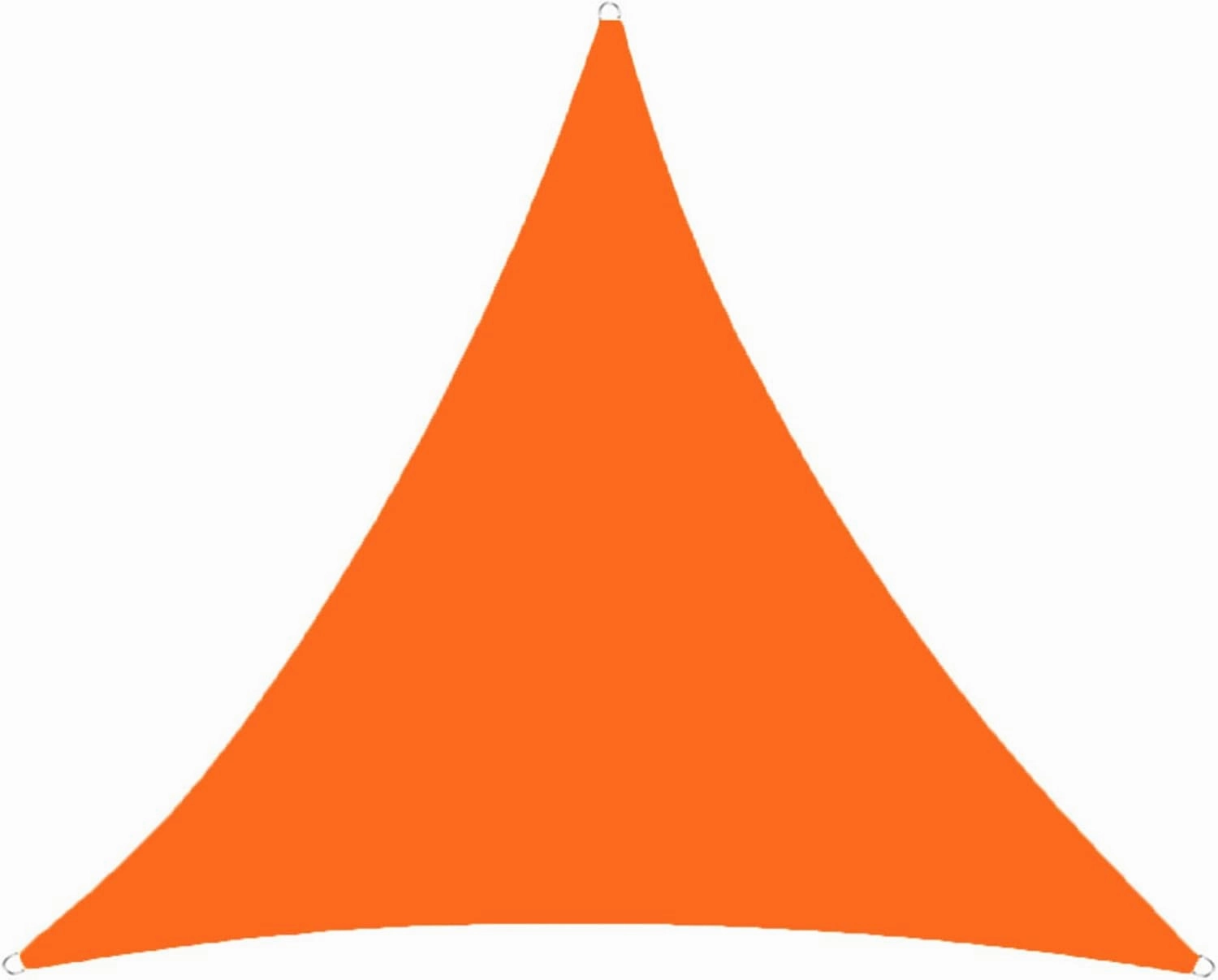 Triangular Sun Shade Sail, Waterproof Sunscreen Awning, Heavy Duty Shade Cloth for Patios, Lawn, Porch, Backyard, Pergola or Outdoor Activities (H 4x4x4m)