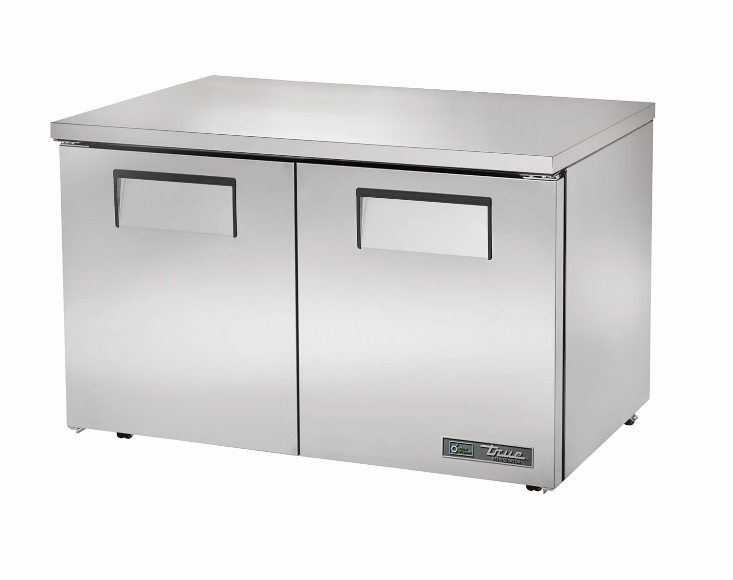 True TUC-48-LP-HC Undercounted Low Profile Solid Door Refrigerator with Hydrocarbon Refrigerant, 31.875" Height, 30.125" Width, 48.375" Length
