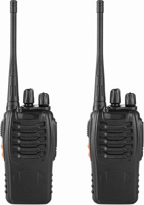 Two Way Radio Long Range Rechargeable Walkie Talkie for Adults