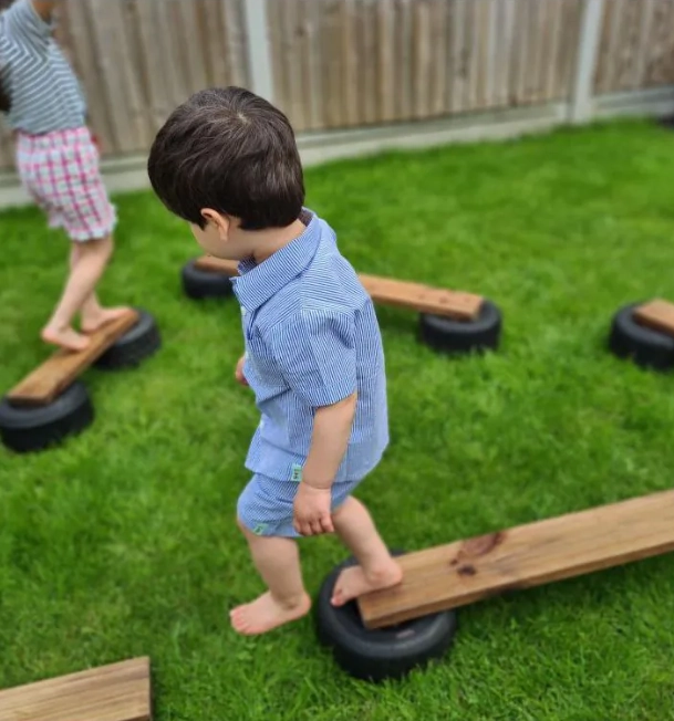 Tyre Walking Planks - Set of 6
