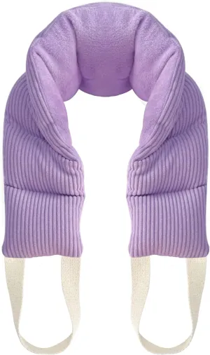 uncn Heating Pad for Neck and Shoulders and Back Moist Small Microwavable Neck Wrap Warmer Weighted Heat Wrap Microwave Heatable Rice Beanbag Cervical Hot Pack Lavender Scented 1.5Pounds