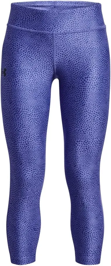 Under Armour Girls' HeatGear Printed Ankle Crop Legging