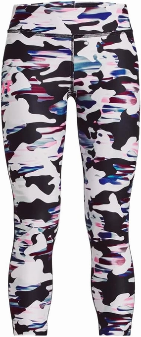 Under Armour Girls' HeatGear Printed Ankle Crop Legging
