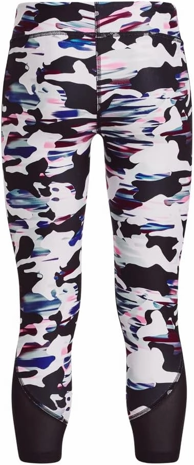 Under Armour Girls' HeatGear Printed Ankle Crop Legging