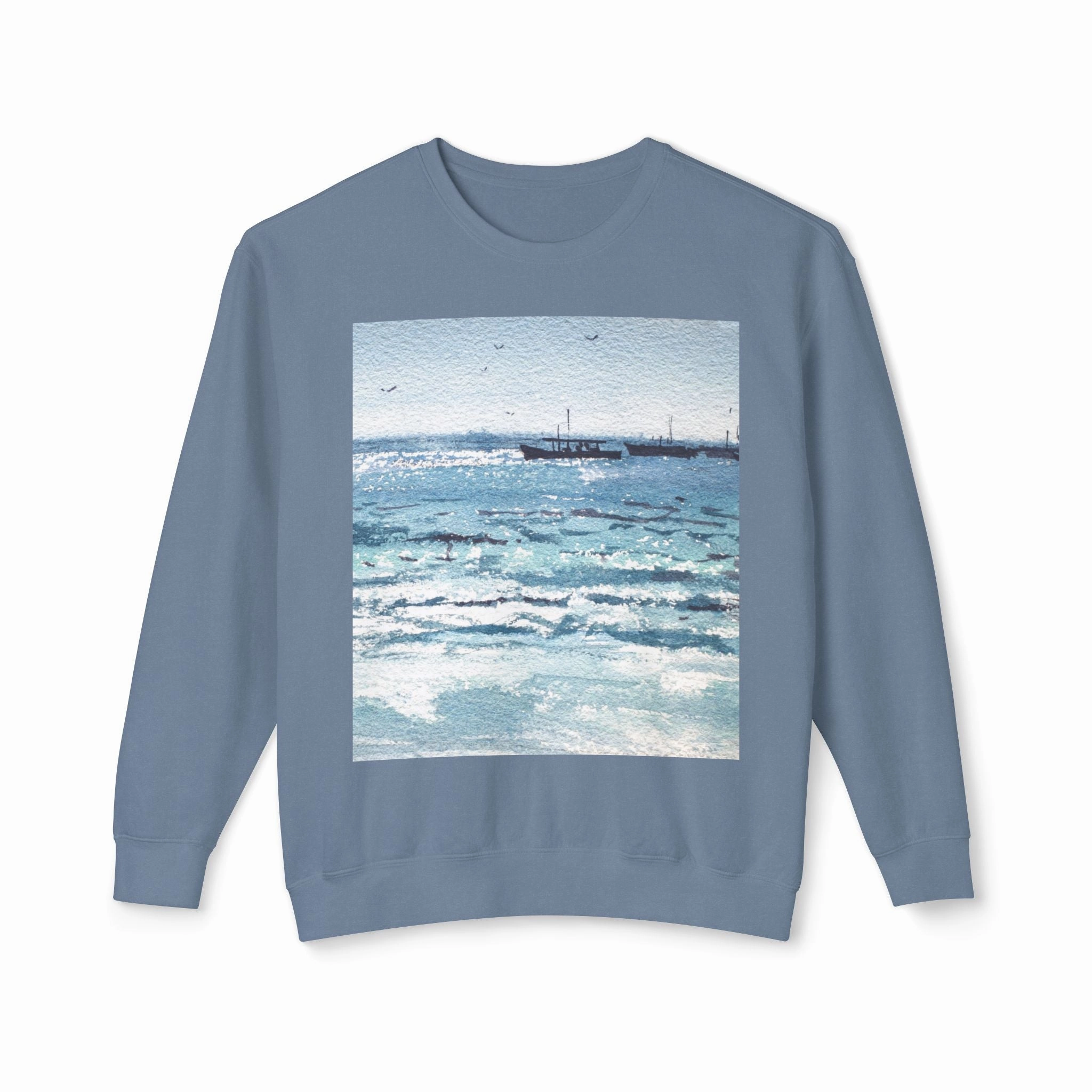 Unisex Lightweight Crewneck Sweatshirt