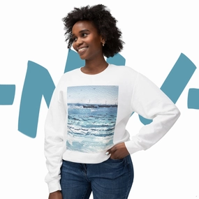 Unisex Lightweight Crewneck Sweatshirt