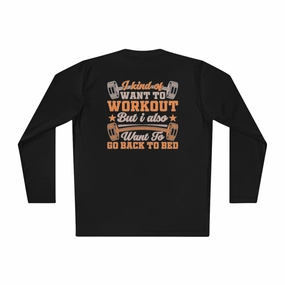 Unisex Lightweight Fitness Long Sleeve Tee