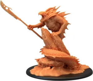 Unpainted DND Dagon Miniature Figurine, Tabletop Gaming Collectible, Fantasy World, Ideal Gift for Dungeon Masters and Collectors - Designed by Epic Miniatures