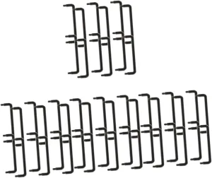 Uonlytech 48pcs Mini Drawer Handles for Dollhouse Furniture Tiny Accessories for Mini House Decor Vintage Style Pull Handles for Boys and Girls Toy House Decoration