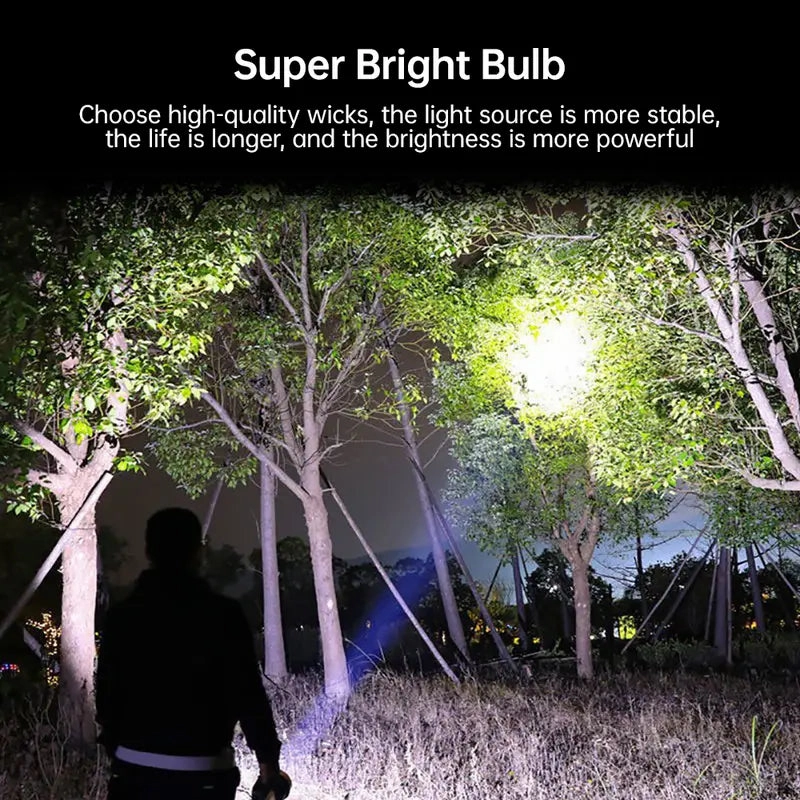 USB Rechargeable High Power LED Flashlight